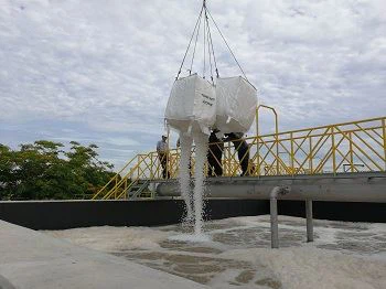 MBBR Media Wastewater Treatment Project
