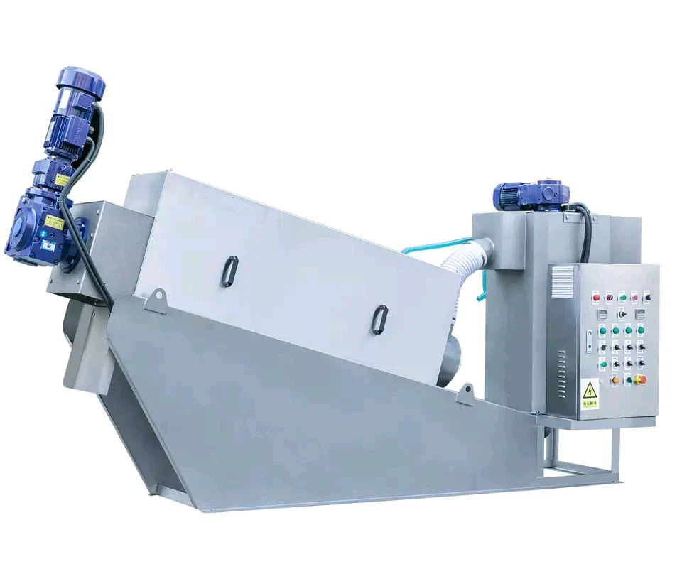 برغي الصحافة آلة نزح الحمأة